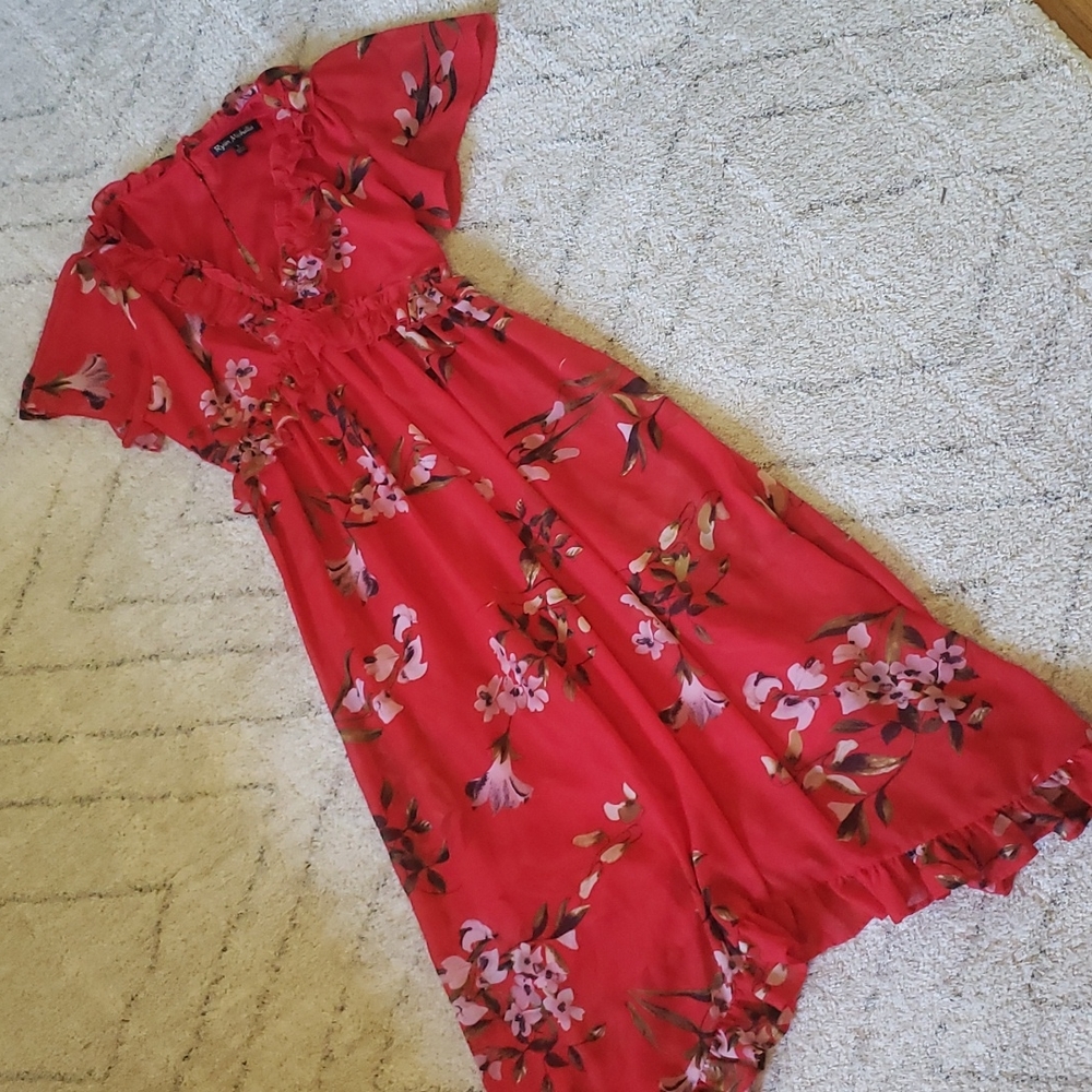 Beautiful Red Summer Dress